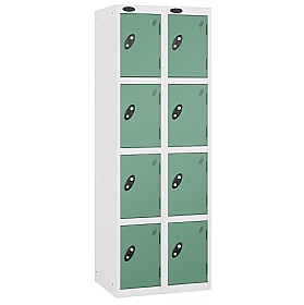 Equinox White Antibacterial Lockers