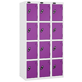 Equinox White Antibacterial Lockers