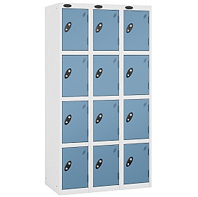 Equinox White Antibacterial Lockers
