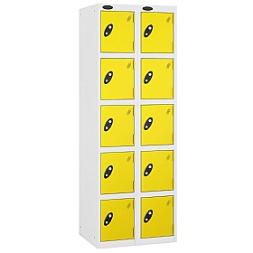 Equinox White Antibacterial Lockers - Hasp & Stapl