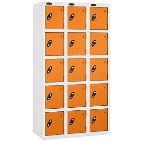 Equinox White Antibacterial Lockers - Hasp & Stapl