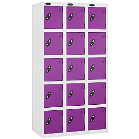 Equinox White Antibacterial Lockers