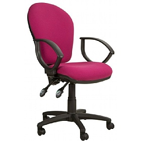 Ascot High Back 2-Lever Operator Chairs - Office Chairs