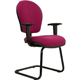 Ascot Medium Back Visitor Chairs - Office Chairs