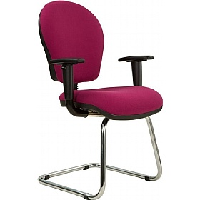 Ascot Medium Back Visitor Chairs - Office Chairs