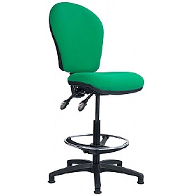 Ascot High Back Draughtsman Chairs - Office Chairs