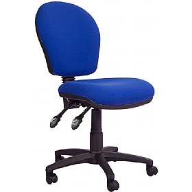 Ascot Medium Back 2-Lever Operator Chairs - Office Chairs