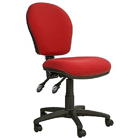 Ascot Medium Back 3-Lever Operator Chairs - Office Chairs