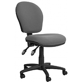 Ascot Medium Back 3-Lever Operator Chairs - Office Chairs