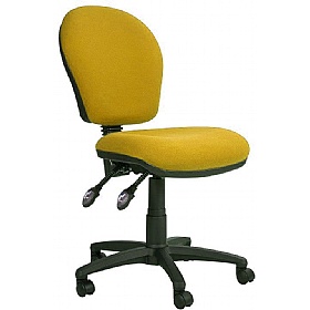 Ascot Medium Back 3-Lever Operator Chairs - Office Chairs