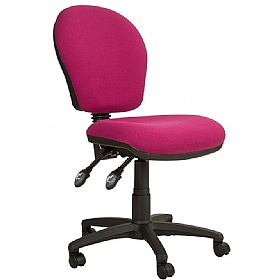 Ascot Medium Back 3-Lever Operator Chairs - Office Chairs
