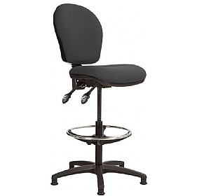 Ascot Medium Back Draughtsman Chairs - Office Chairs