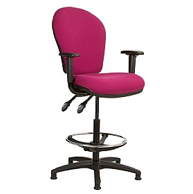 Ascot High Back Draughtsman Chairs - Office Chairs