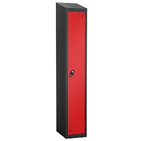 Atom Black Antibacterial Sloping Top Lockers
