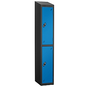 Atom Black Antibacterial Sloping Top Lockers