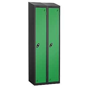 Atom Black Antibacterial Sloping Top Lockers