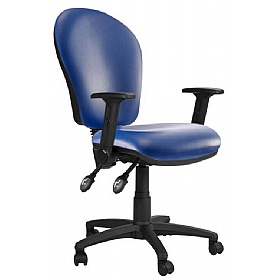 Ascot High Back Vinyl 2-Lever Operator Chairs