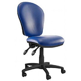 Ascot High Back Vinyl 3-Lever Operator Chairs