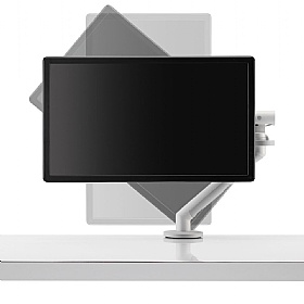 Flo Single Screen Dynamic Monitor Arm - Office Accessories