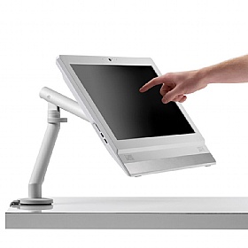 Flo Single Screen Dynamic Monitor Arm - Office Accessories