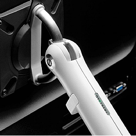 Flo Single Screen Dynamic Monitor Arm - Office Accessories