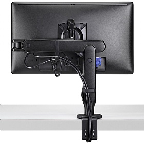 Ollin Single Screen Dynamic Monitor Arm - Office Accessories
