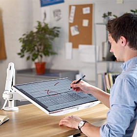 Ollin Single Screen Dynamic Monitor Arm - Office Accessories