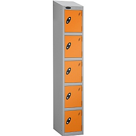 Equinox Silver Antibacterial Sloping Top Lockers