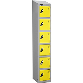 Equinox Silver Antibacterial Sloping Top Lockers