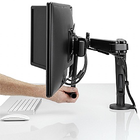 Ollin Dual Screen Dynamic Monitor Arm - Office Accessories