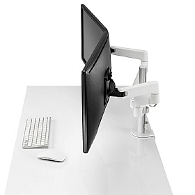 Lima Dual Screen Monitor Arm - Office Accessories