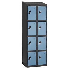 Equinox Black Antibacterial Sloping Top Lockers