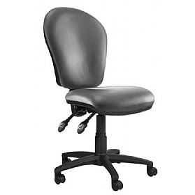 Ascot High Back Vinyl 2-Lever Operator Chairs