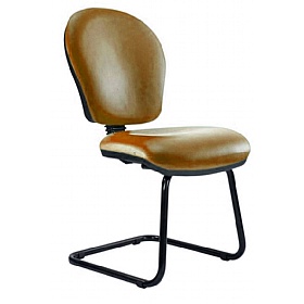 Ascot Medium Back Vinyl Visitor Chairs