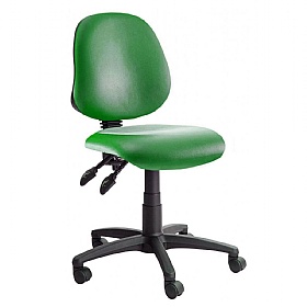 Kirby Petite Vinyl Operator Chair