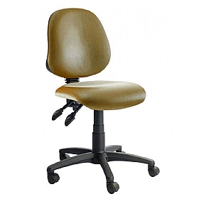 Kirby Petite Vinyl Operator Chair