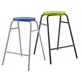 Button Top School Stools