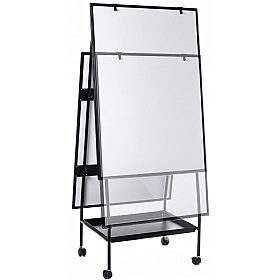 Bi Office Creation Station Magnetic Flipchart Easel - Display Equipment