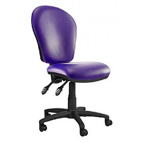 Ascot High Back Vinyl 2-Lever Operator Chairs