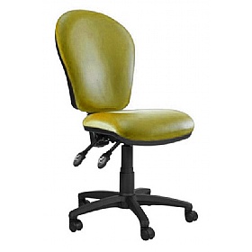 Ascot High Back Vinyl 3-Lever Operator Chairs
