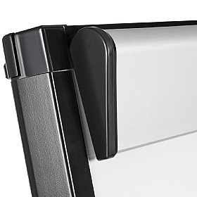 Bi Office Mastervision Mobile Magnetic Flipchart Easel - Display Equipment