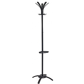 Cleo Black Office Coat Stand