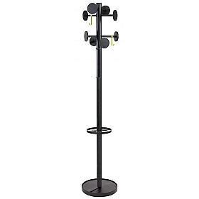 Stan Black Office Coat Stand