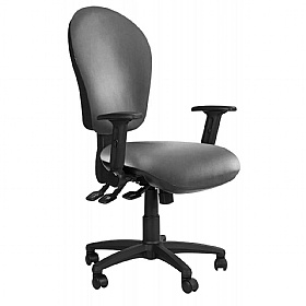 Ascot Plus Vinyl 3-Lever Task Chairs - Office Chairs