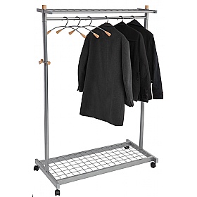 Lux Mobile Coat Rail - Office Accessories