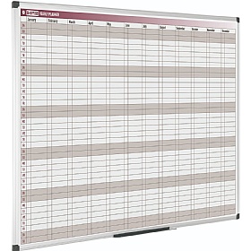 Bi Office Magnetic 52 Week Annual Planner - Display Equipment