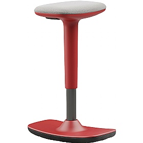 Empire Red Sit Stand Office Stool