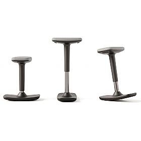 Empire Red Sit Stand Stool