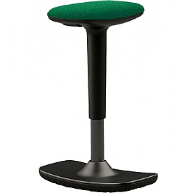 Empire Black Sit Stand Office Stool