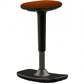 Empire Black Sit Stand Office Stool
